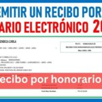recibo por honorarios
