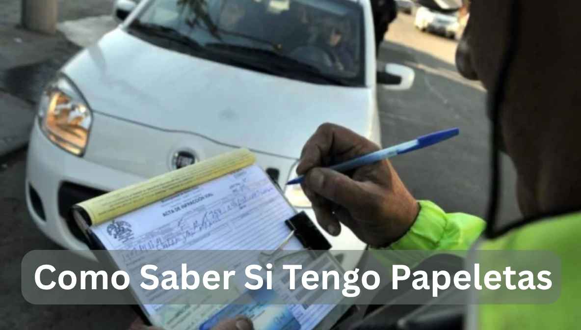 como saber si tengo papeletas