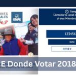 onpe donde votar 2018 dni