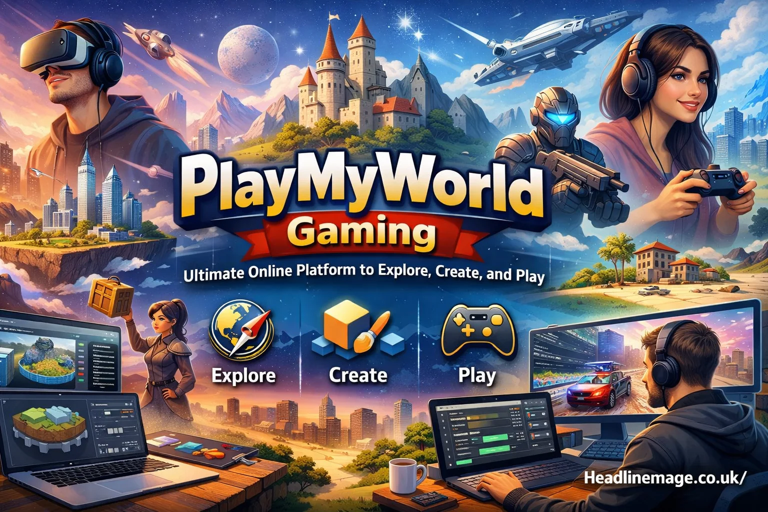 PlayMyWorld Games: Fun, Engaging & Social Platform